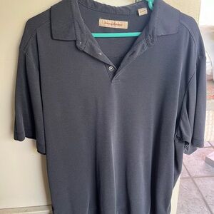 Tommy Bahama Black Polo Shirt